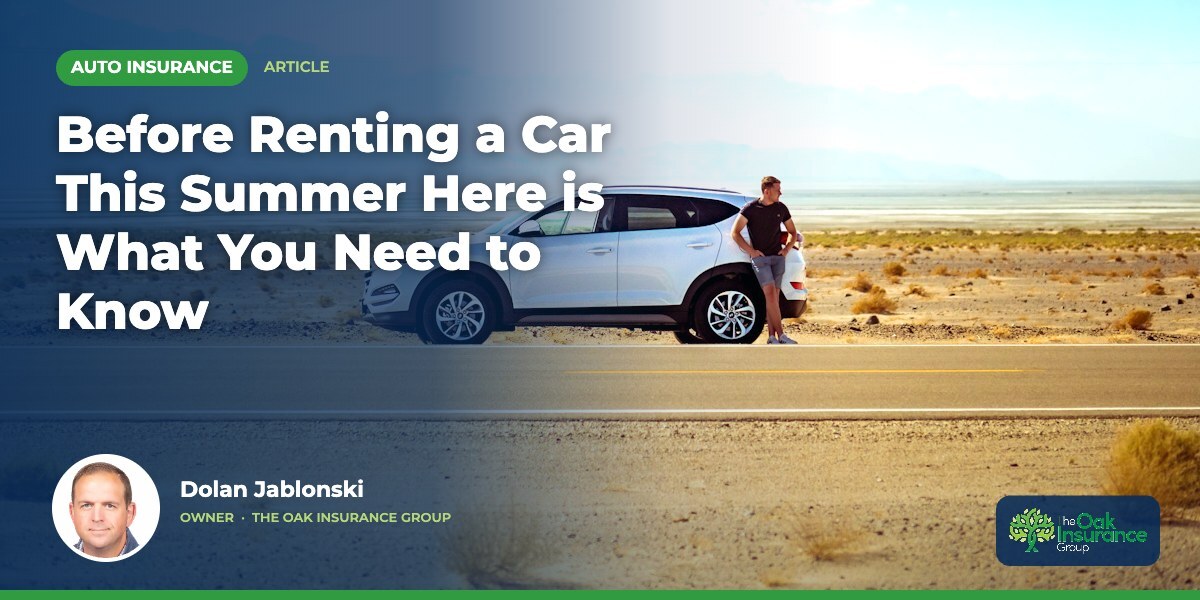 Before Renting a Car This Summer Here is What You Need to Know