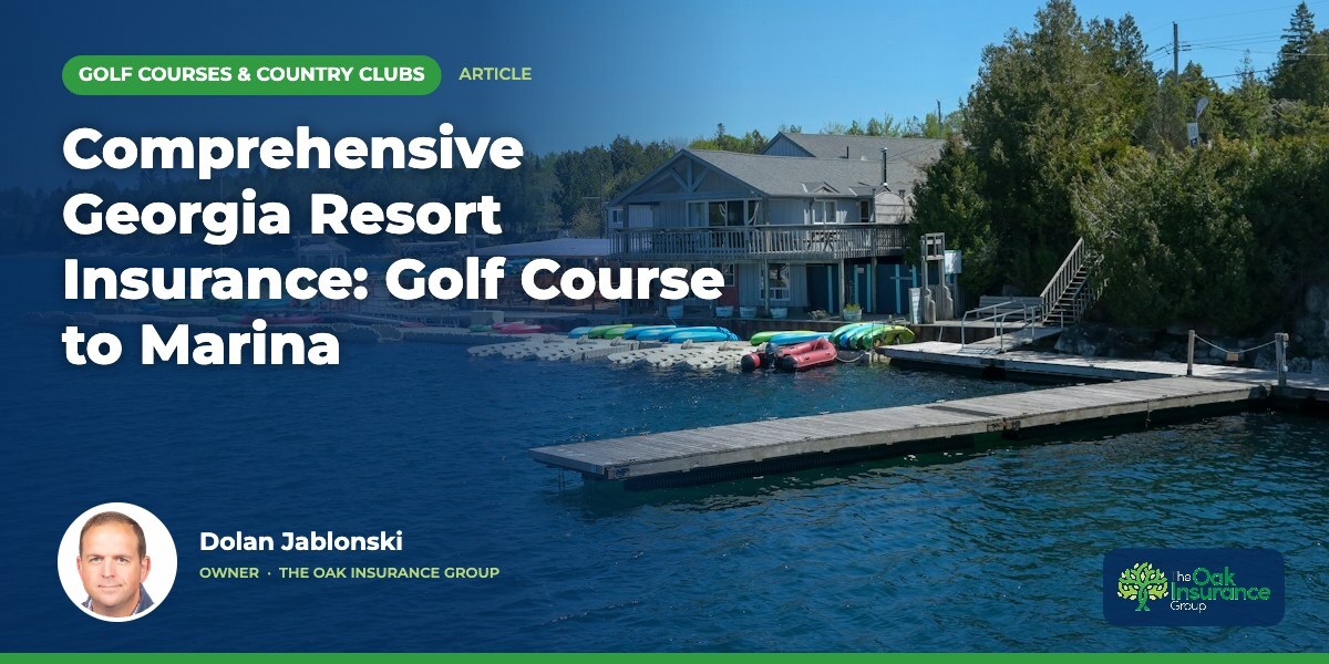 Comprehensive Georgia Resort Insurance: Golf Course to Marina