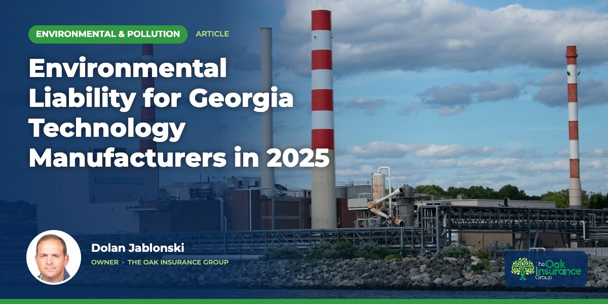 Environmental Liability for Georgia Technology Manufacturers in 2025