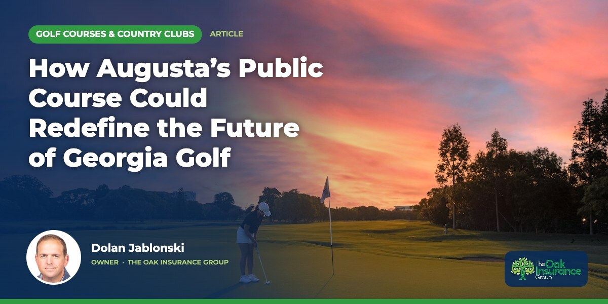 How Augusta’s Public Course Could Redefine the Future of Georgia Golf