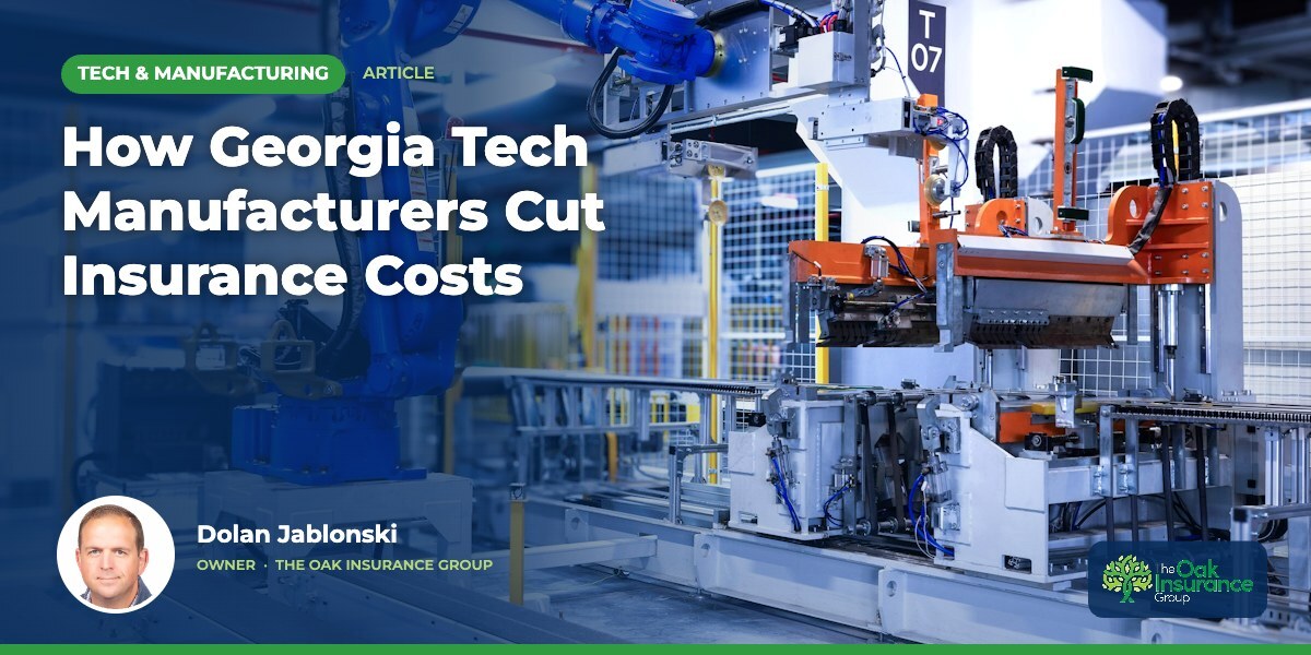 How Georgia Tech Manufacturers Cut Insurance Costs