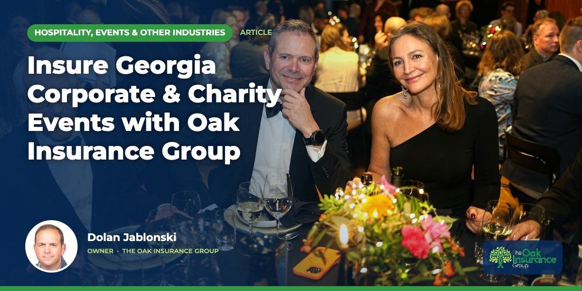 Insure Georgia Corporate & Charity Events with Oak Insurance Group