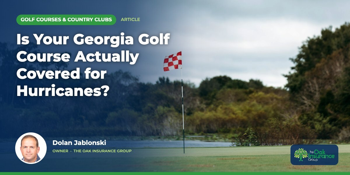 Is Your Georgia Golf Course Actually Covered for Hurricanes?