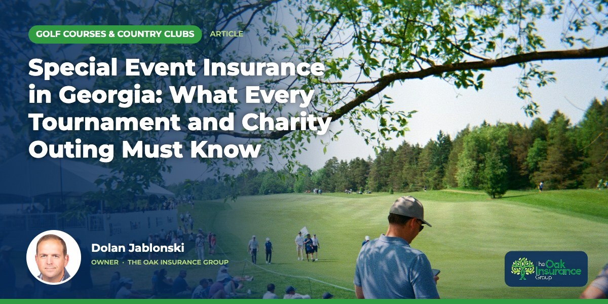 Special Event Insurance in Georgia: What Every Tournament and Charity Outing Must Know