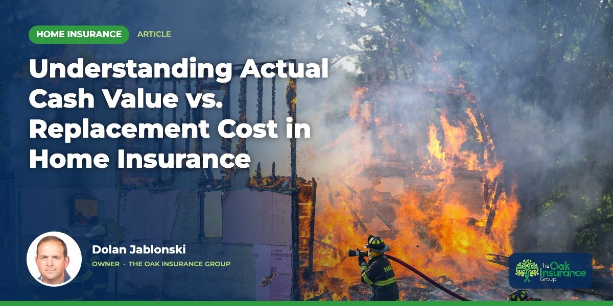 Understanding Actual Cash Value vs. Replacement Cost in Home Insurance