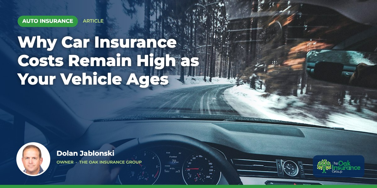Why Car Insurance Costs Remain High as Your Vehicle Ages